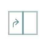 Double Track Left Side <br> up to 6m wide